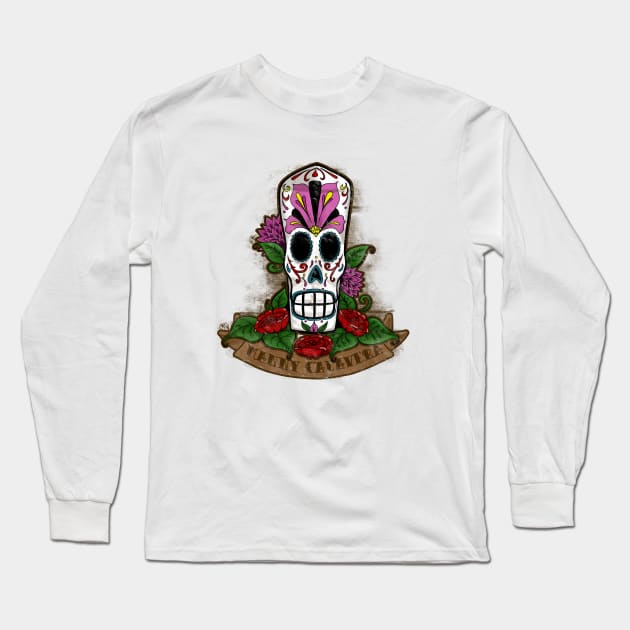 Mexican Fandango! Long Sleeve T-Shirt by AlexRoivas